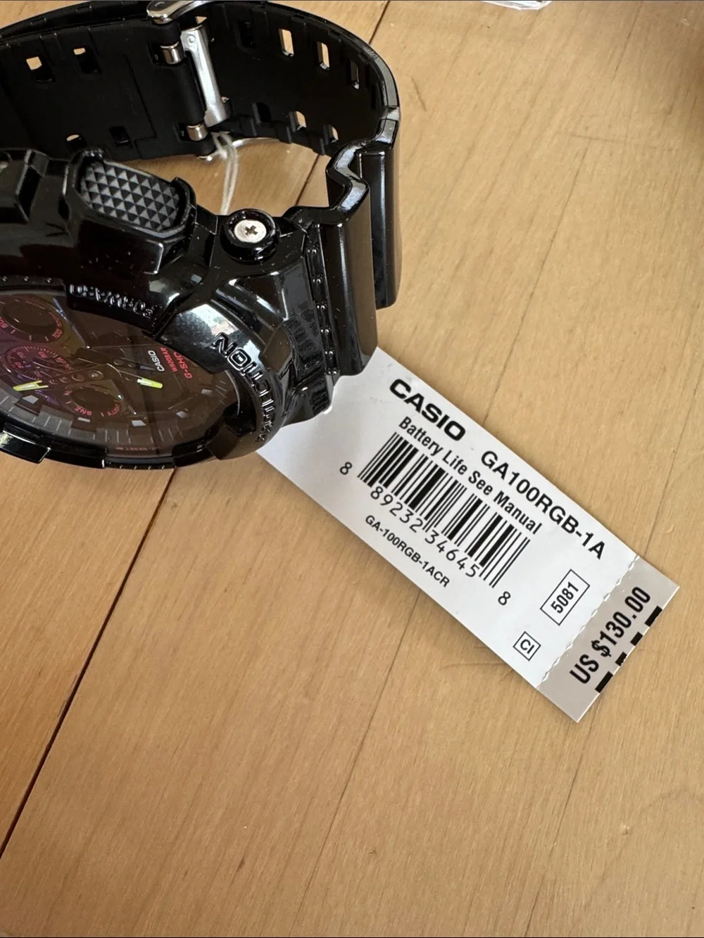 G-Shock rugged shock